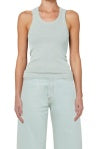 poppy scoop neck tank - mint