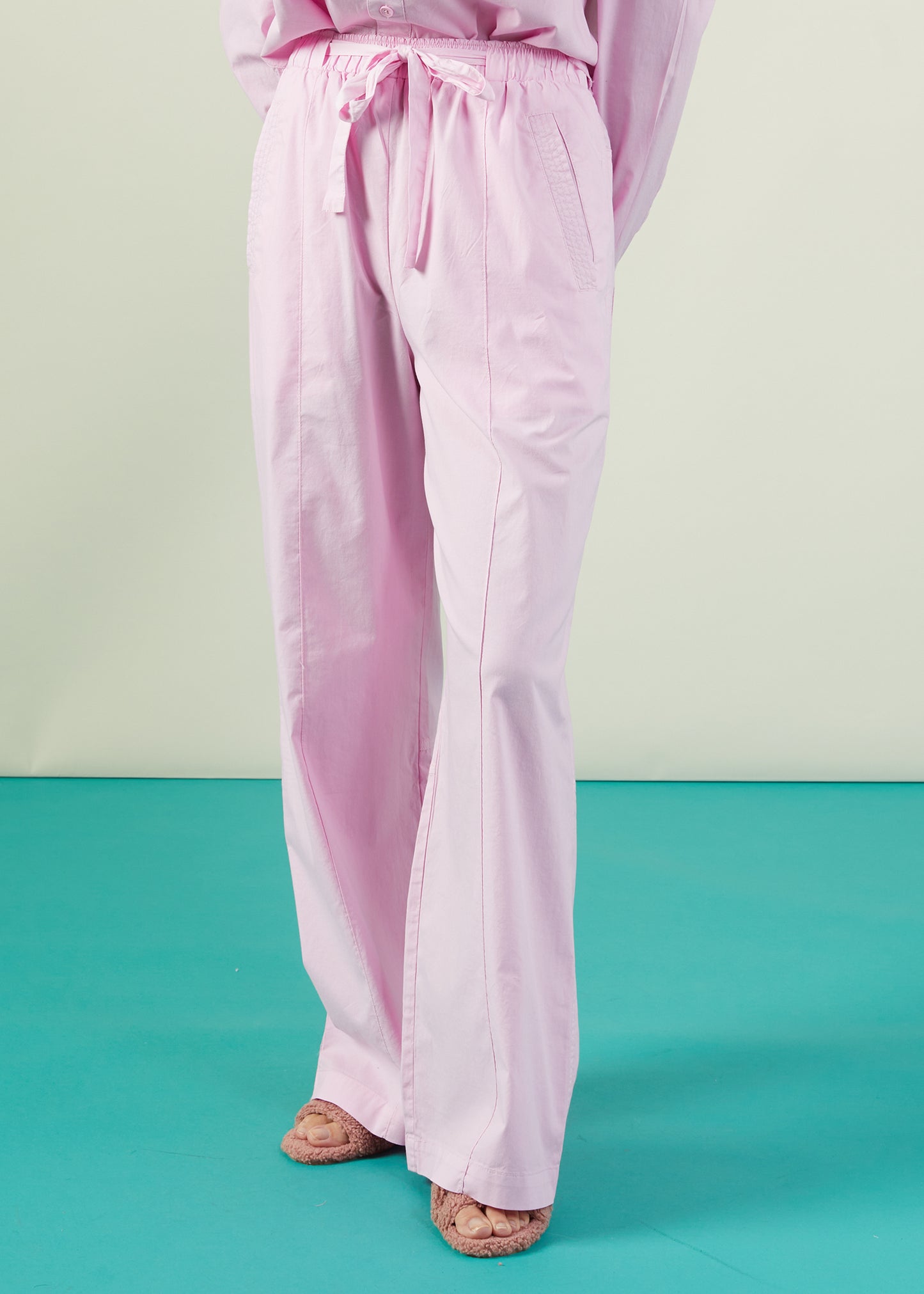 POPLIN POCKET PANTS