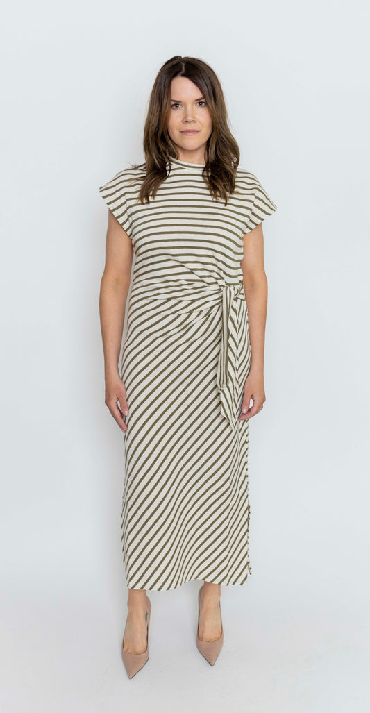 VANINA CINCHED WAIST DRESS