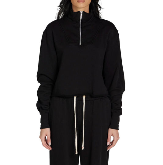 Haley- Crop Half Zip Pullover